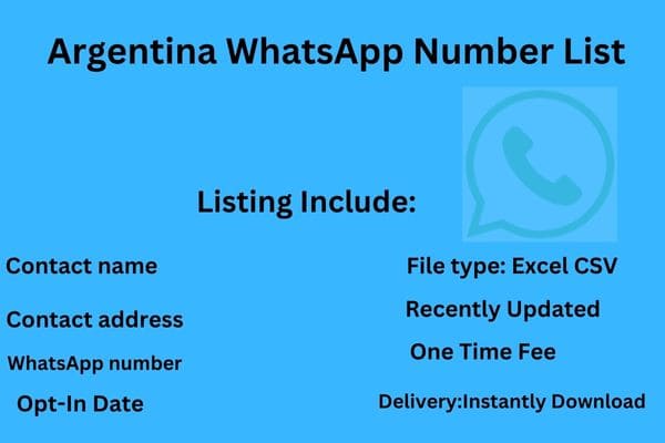 Argentina WhatsApp Number List