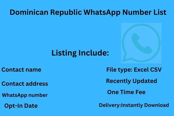 Dominican Republic WhatsApp Number List