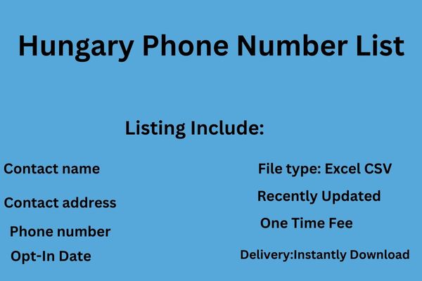 Hungary Phone Number List