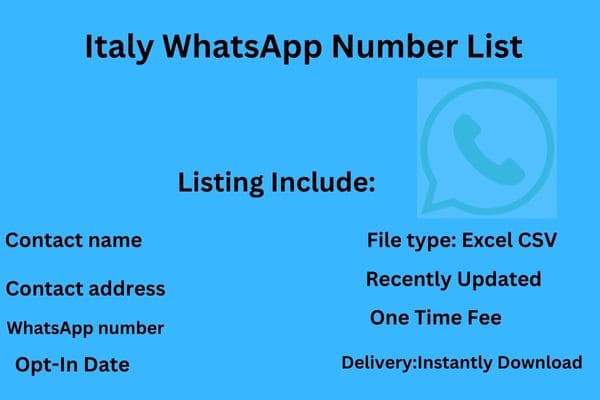 Italy WhatsApp Number List