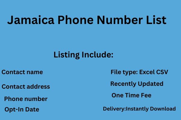 Jamaica Phone Number List