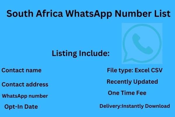 South Africa WhatsApp Number List