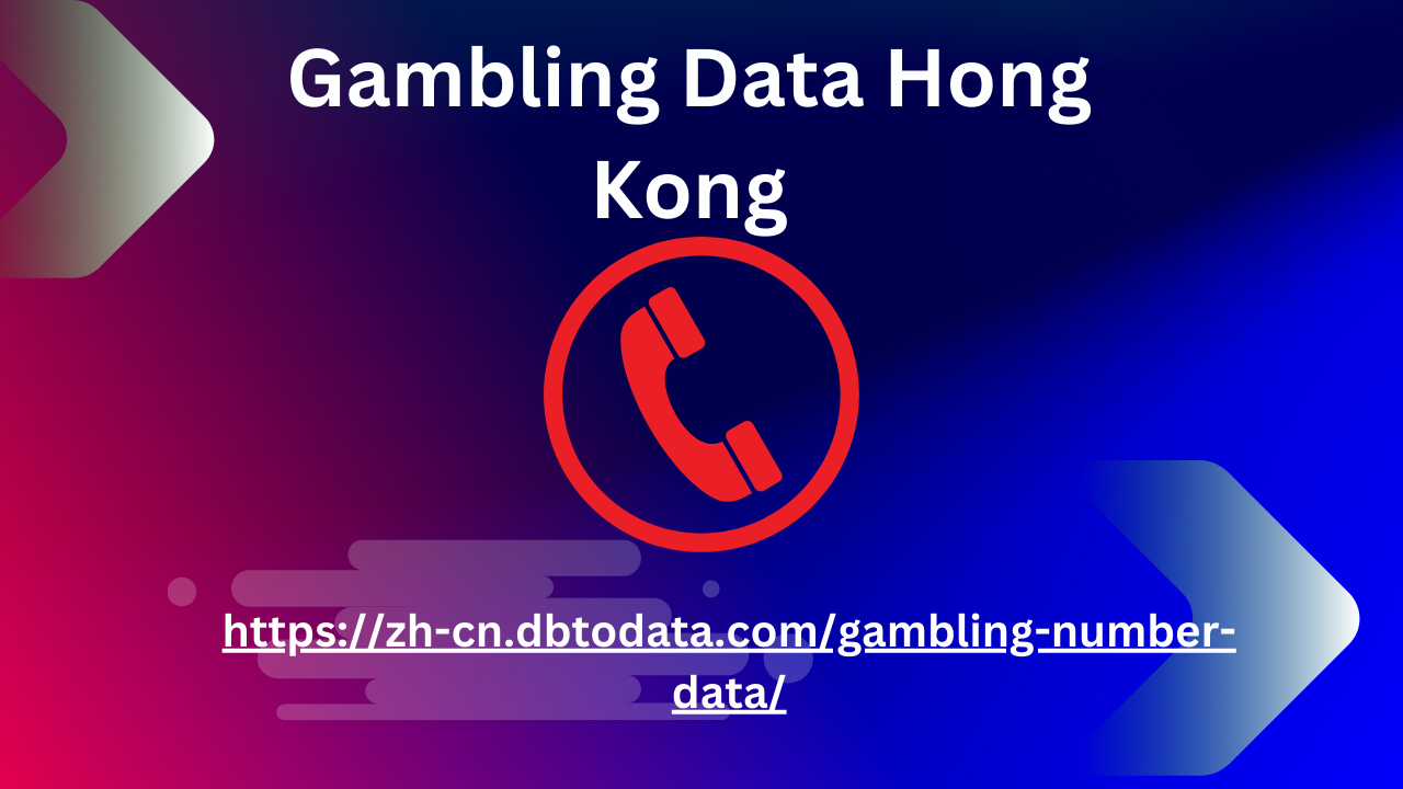 Gambling Data Hong Kong