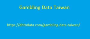 Gambling Data Taiwan