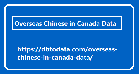 Overseas Chinese in Canada Data