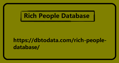 Rich People Database