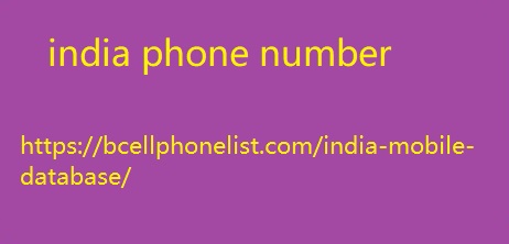 india phone number