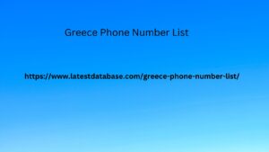 Greece Phone Number List