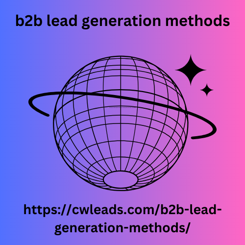 b2b lead generation methods