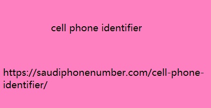 cell phone identifier