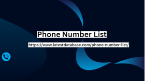 Phone Number List