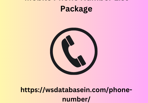 Mobile Phone Number List