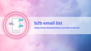 b2b email list 