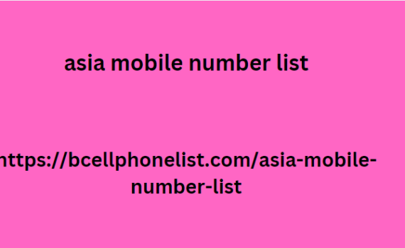 asia mobile number list